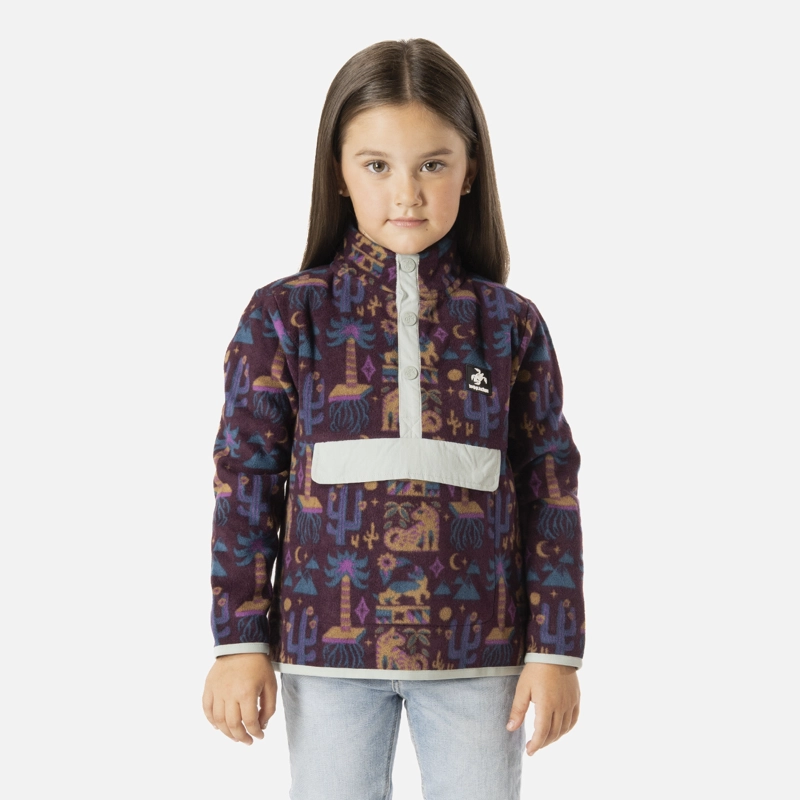 POLAR NIÑA TOKERAU POKI PRINT BURDEO HAKA HONU - 1