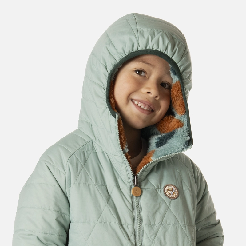 CHAQUETA NIÑO TWO-FACES HOODY JACKET TURQUESA LIPPI I26 - 4