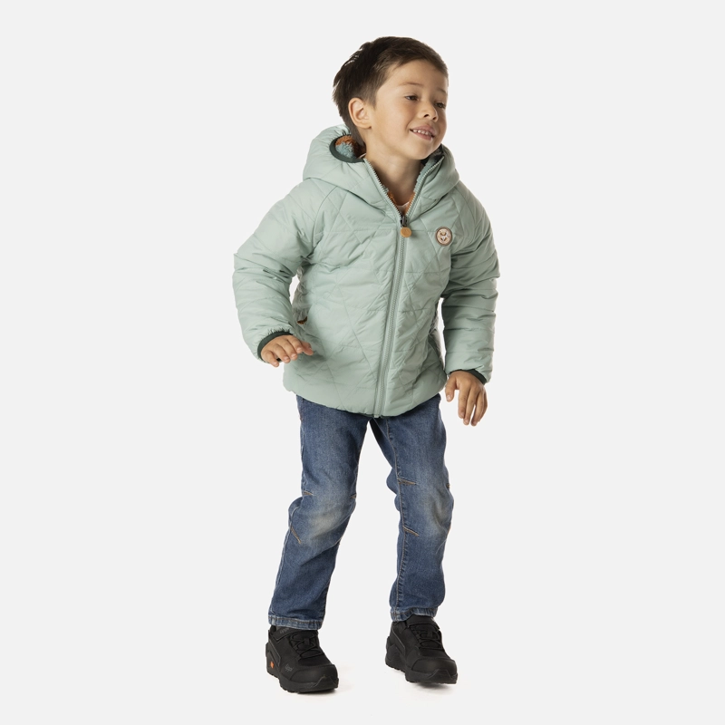 CHAQUETA NIÑO TWO-FACES HOODY JACKET TURQUESA LIPPI I26 - 5