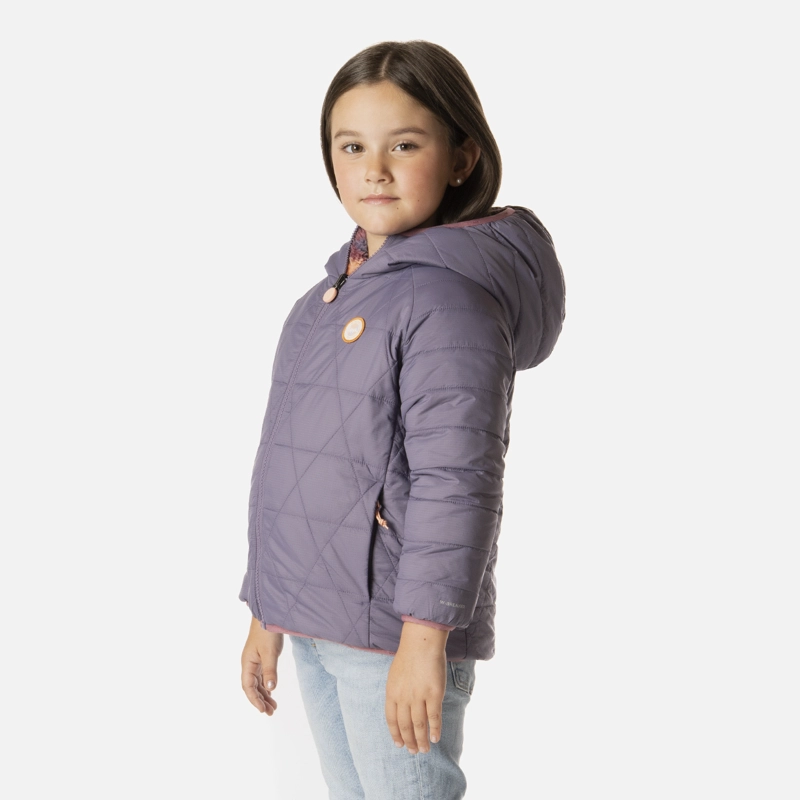 CHAQUETA NIÑA TWO-FACES HOODY JACKET VIOLETA LIPPI I26 - 2