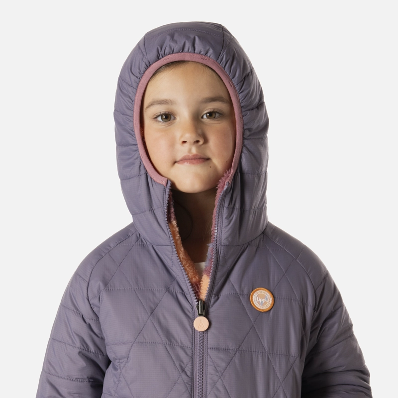 CHAQUETA NIÑA TWO-FACES HOODY JACKET VIOLETA LIPPI I26 - 4