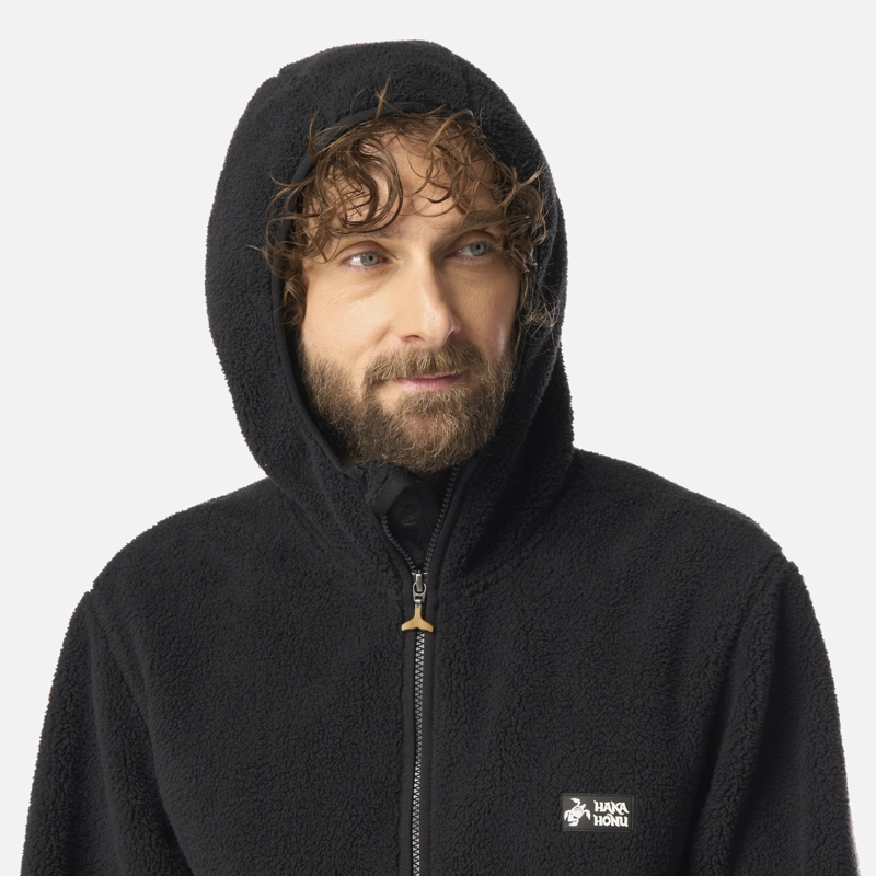 POLAR HOMBRE ÑIRE NEGRO HAKA HONU - 4
