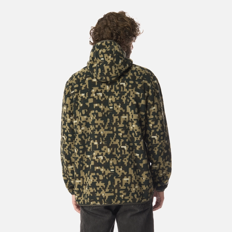 POLAR HOMBRE ÑIRE PRINT VERDE MILITAR HAKA HONU - 3