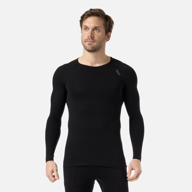 PRIMERA CAPA HOMBRE SKINTEC ACTIVE Q-DRY TOP NEGRO LIPPI I26 - 1