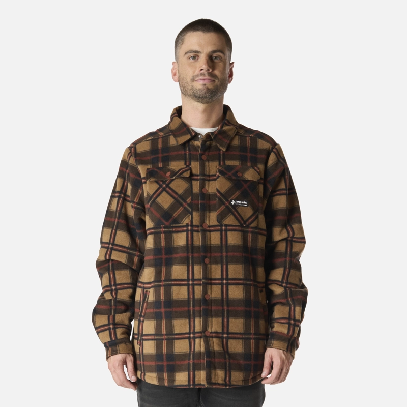 CAMISA HOMBRE CUENTIAO PRINT TERRACOTA HAKA HONU - 1