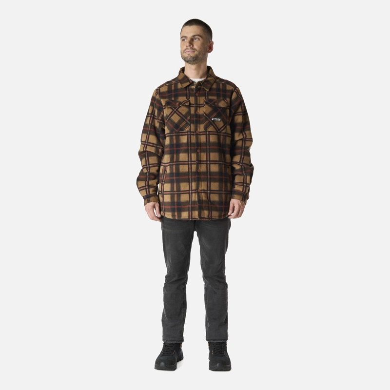 CAMISA HOMBRE CUENTIAO PRINT TERRACOTA HAKA HONU - 6