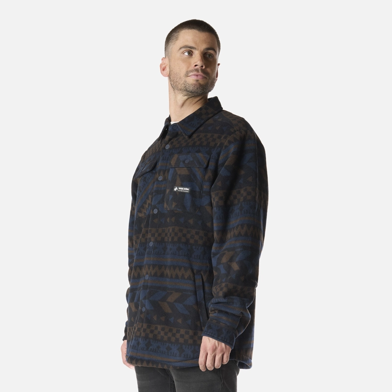 CAMISA HOMBRE CUENTIAO PRINT AZUL NOCHE HAKA HONU - 2