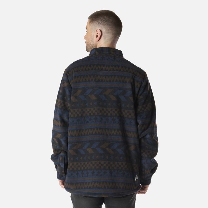 CAMISA HOMBRE CUENTIAO PRINT AZUL NOCHE HAKA HONU - 3