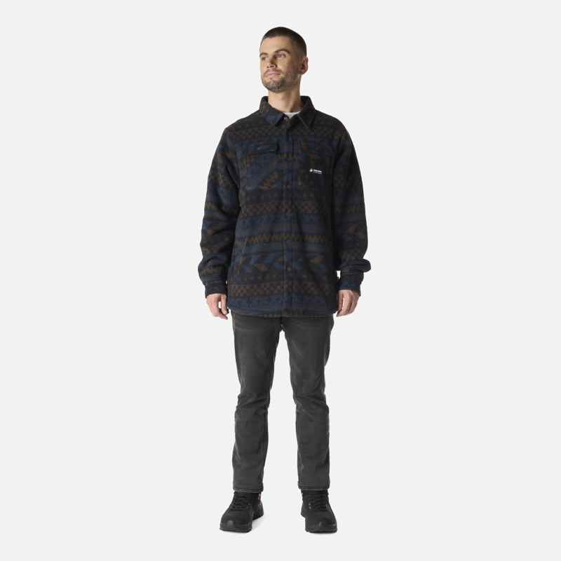 CAMISA HOMBRE CUENTIAO PRINT AZUL NOCHE HAKA HONU - 6