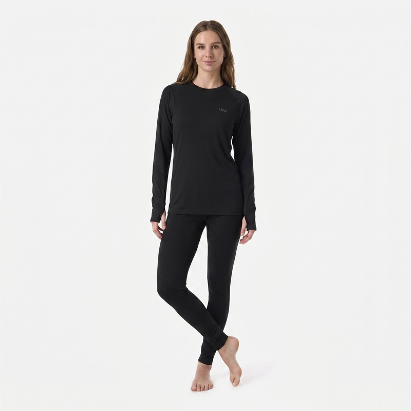 PRIMERA CAPA MUJER SKINTEC WARM BOTTOM NEGRO LIPPI I26 - 5