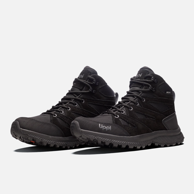 BOTIN MUJER TELLUS MID II NEGRO LIPPI - 4
