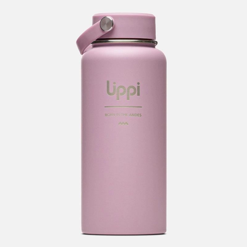 BOTELLA LIGHT STEEL WIDE TOP BOTTLE 950 ML ROSA OSCURO LIPPI I26 - 1