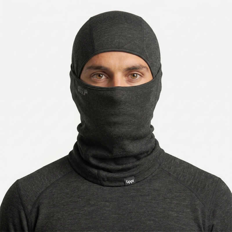 BALACLAVA MERINO WOOL BALACLAVA NEGRO LIPPI I26 - 2