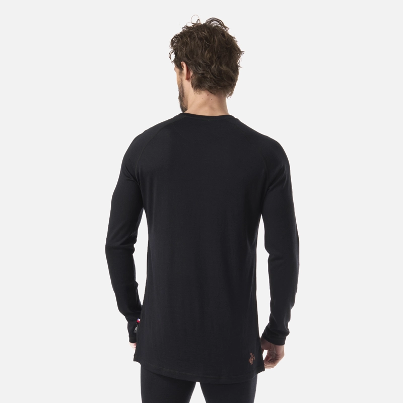 PRIMERA CAPA HOMBRE CARNERO TOP NEGRO HAKA HONU I26 - 3