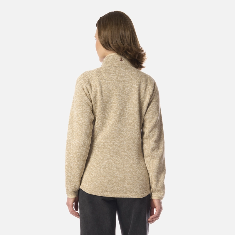 POLAR MUJER CORONADO BLEND-PRO JACKET BEIGE MELANGE LIPPI I26 - 3