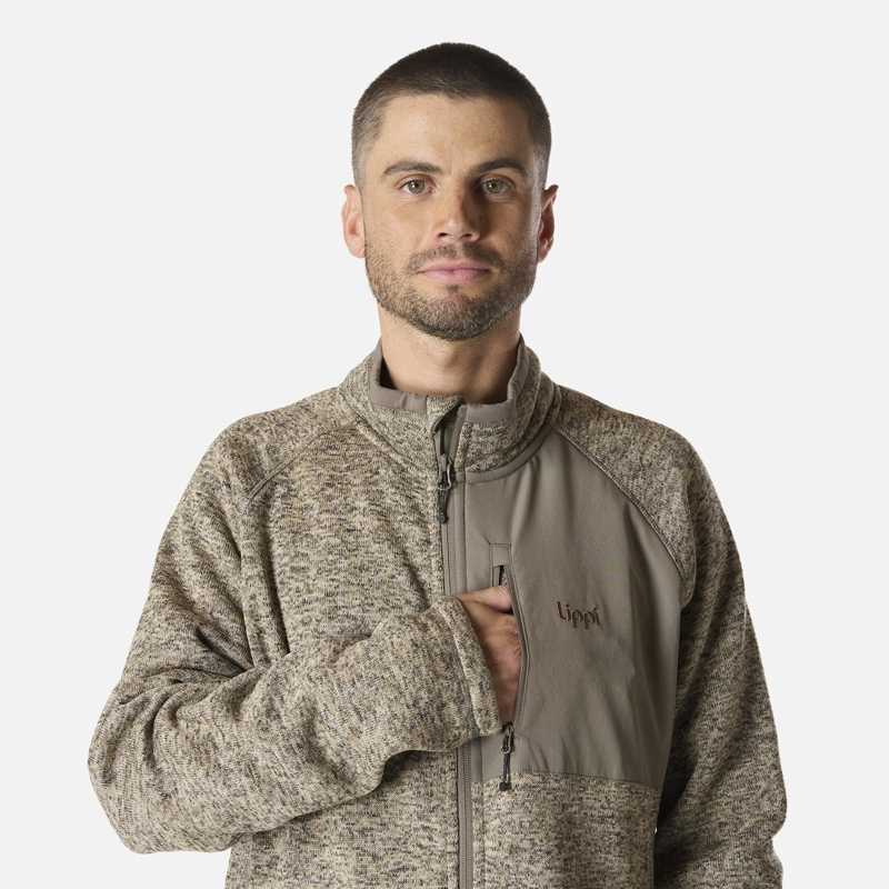 POLAR HOMBRE CORONADO BLEND-PRO JACKET CANELA MELANGE LIPPI I26 - 4