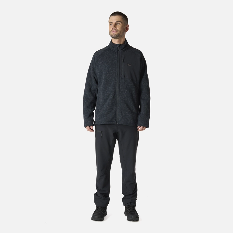 POLAR HOMBRE CORONADO BLEND-PRO JACKET NEGRO MELANGE LIPPI I26 - 6