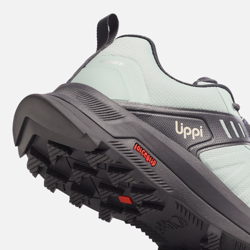 ZAPATILLA MUJER VULCANO IRON STONE B-DRY JADE / NEGRO LIPPI I26 - 8