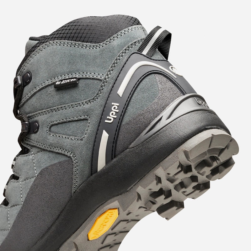BOTIN HOMBRE BRAVO MID GRAFITO / NEGRO LIPPI I26 - 7