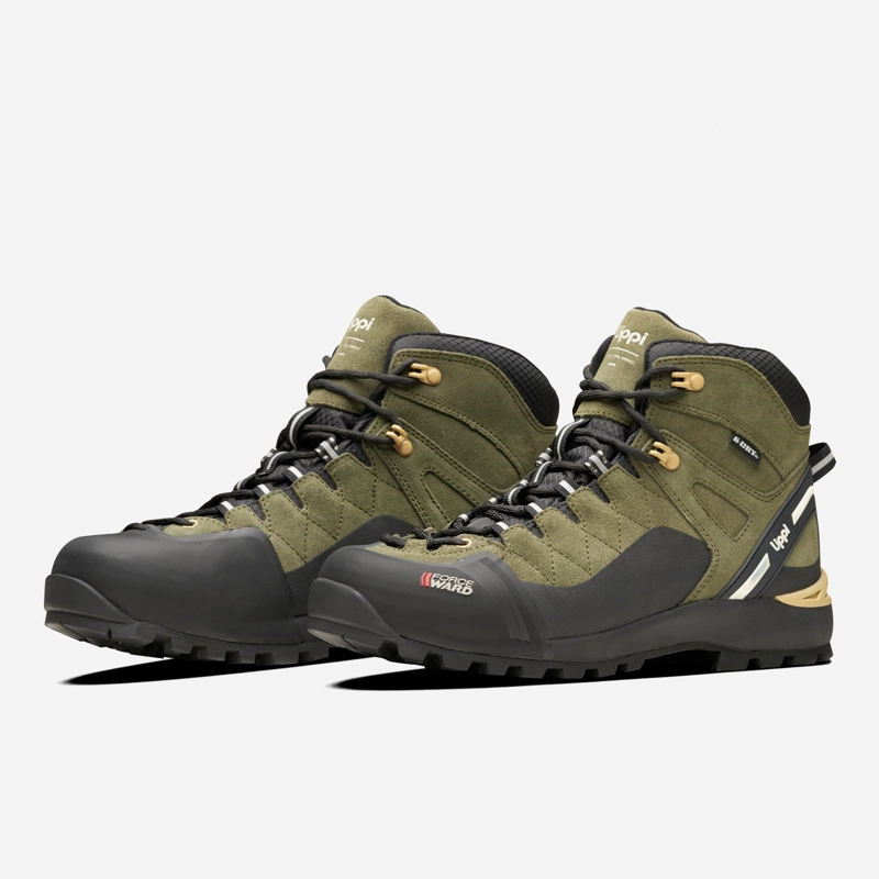 BOTIN HOMBRE BRAVO MID VERDE / NEGRO LIPPI I26 - 3