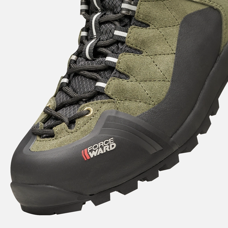 BOTIN HOMBRE BRAVO MID VERDE / NEGRO LIPPI I26 - 8