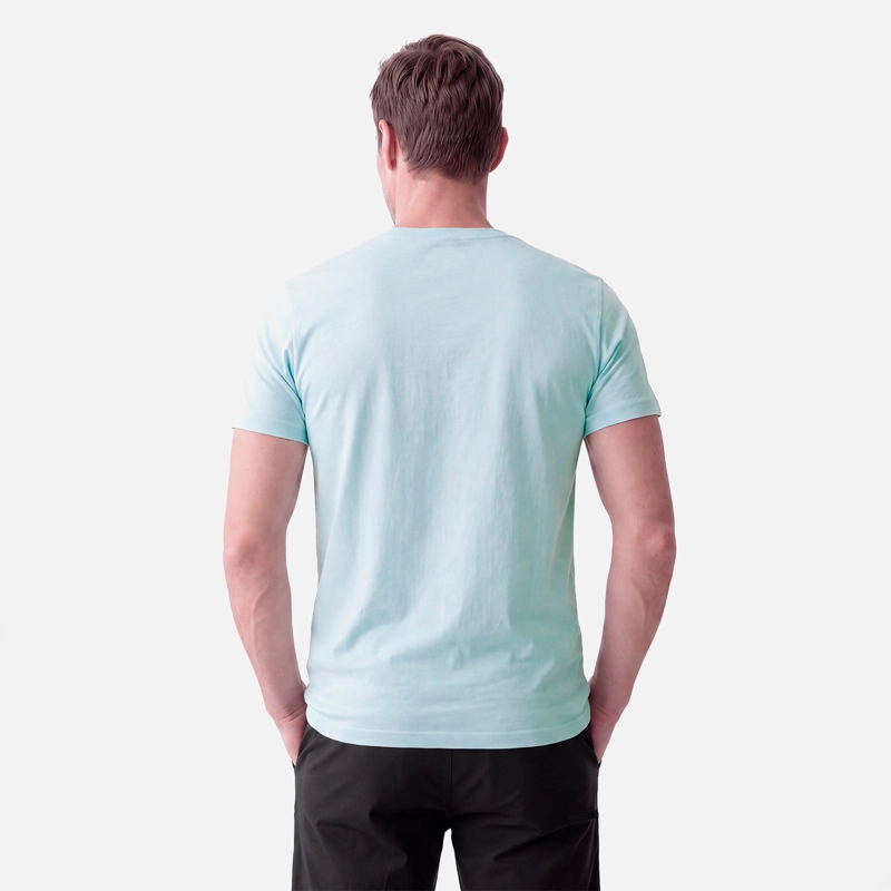 POLERA HOMBRE ULMO FRONT PRINT T-SHIRT CELESTE LIPPI V27 - 3