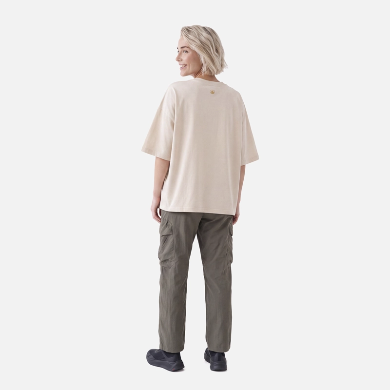 POLERA MUJER ULMO FRONT PRINT SORONA T-SHIRT BEIGE LIPPI V27 - 6