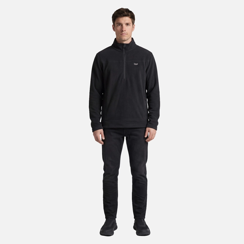 POLAR HOMBRE ELEMENTAL THERM-PRO 1/4 ZIP NEGRO LIPPI V27 - 5