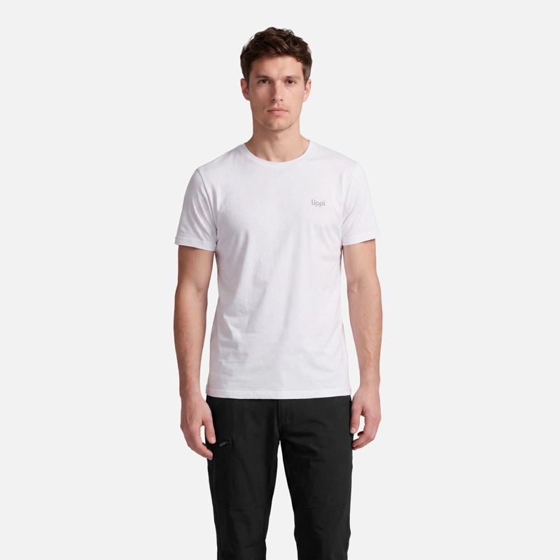 POLERA HOMBRE ULMO T-SHIRT BLANCO LIPPI V27 - 1