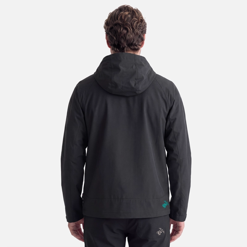 CHAQUETA HOMBRE TERRAL NEGRO HAKA HONU V27 - 2