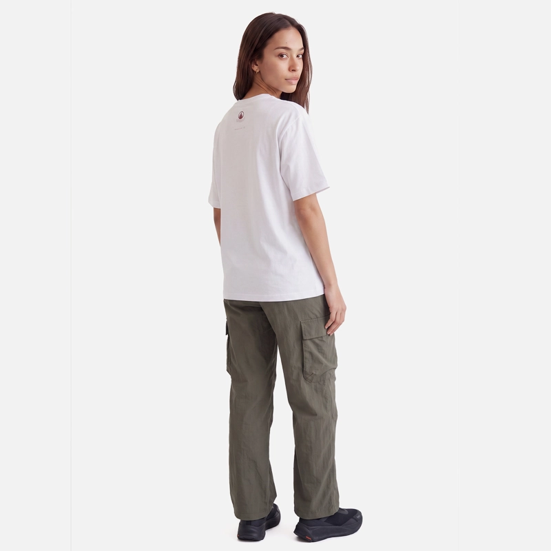POLERA MUJER ULMO FRONT PRINT SORONA T-SHIRT BLANCO LIPPI V27 - 6