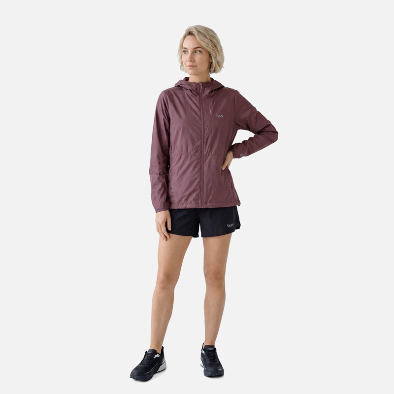 CHAQUETA MUJER NIGHTFALL SL WINDBREAKER HOODY JACKET VINO LIPPI V27 - 5