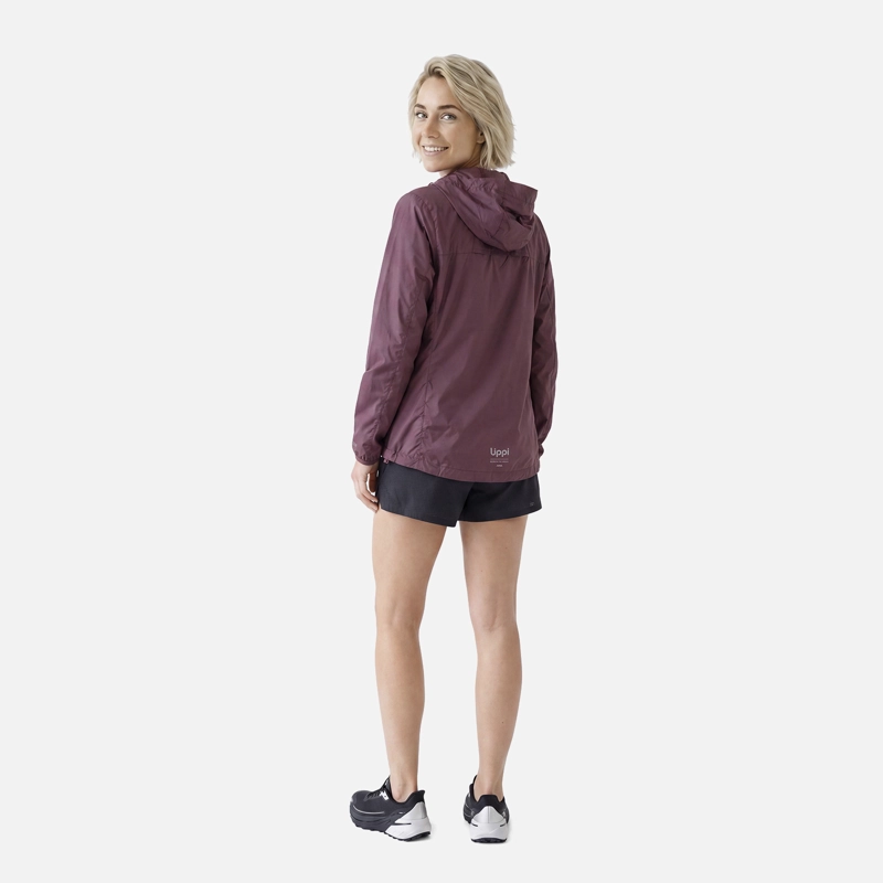 CHAQUETA MUJER NIGHTFALL SL WINDBREAKER HOODY JACKET VINO LIPPI V27 - 6
