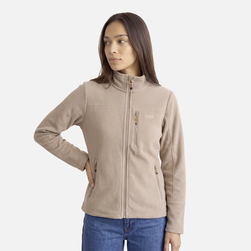 POLAR MUJER PAICAVI THERM-PRO JACKET CANELA LIPPI V27 - 1