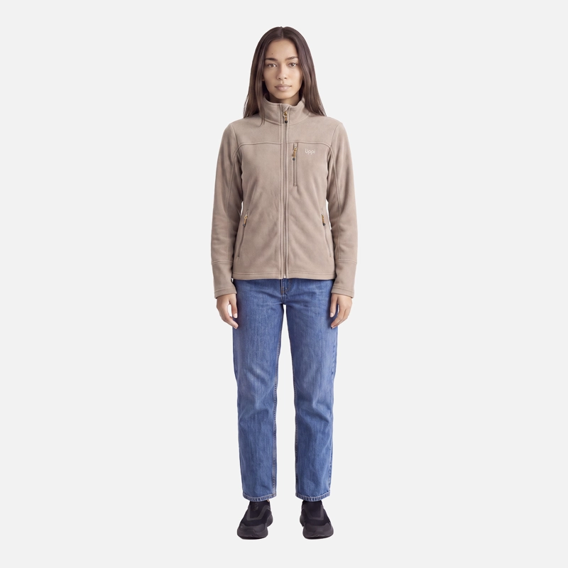 POLAR MUJER PAICAVI THERM-PRO JACKET CANELA LIPPI V27 - 5