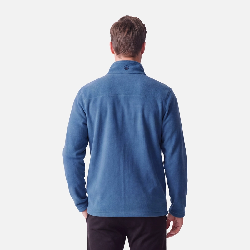 POLAR HOMBRE ELEMENTAL THERM-PRO 1/4 ZIP AZUL OSCURO LIPPI V27 - 2