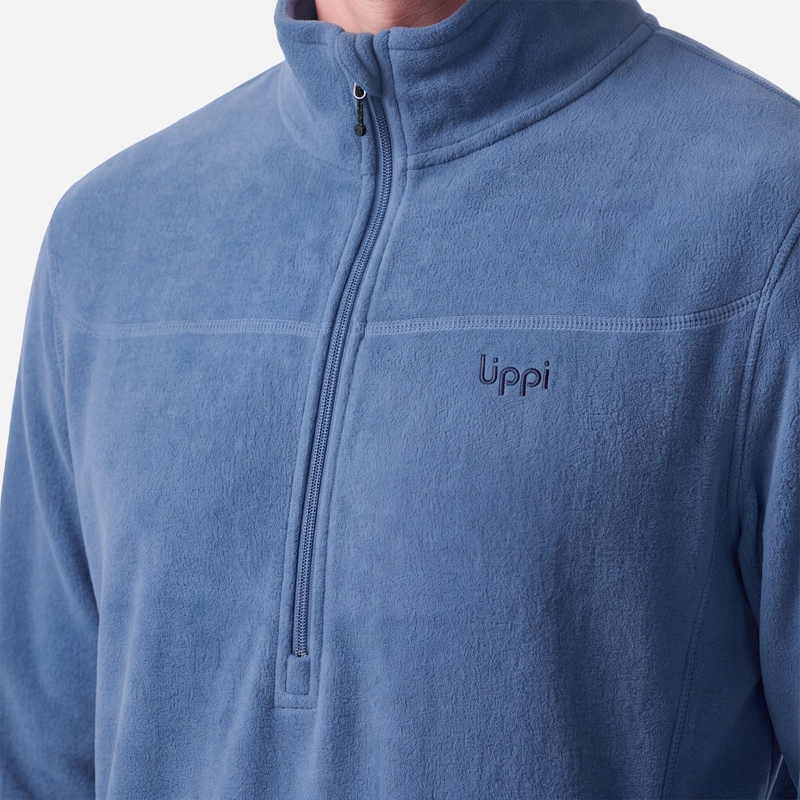 POLAR HOMBRE ELEMENTAL THERM-PRO 1/4 ZIP AZUL OSCURO LIPPI V27 - 3