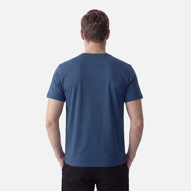 POLERA HOMBRE ULMO T-SHIRT AZUL OSCURO LIPPI V27 - 2