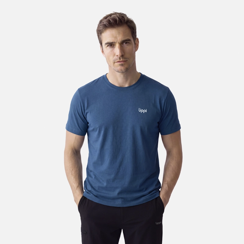 POLERA HOMBRE ULMO T-SHIRT AZUL OSCURO LIPPI V27 - 3