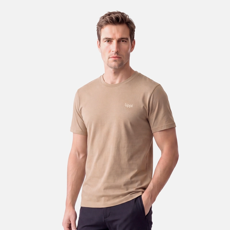 POLERA HOMBRE ULMO T-SHIRT CANELA LIPPI V27 - 2