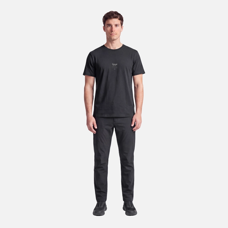 POLERA HOMBRE ULMO SORONA T-SHIRT GRAFITO LIPPI V27 - 5
