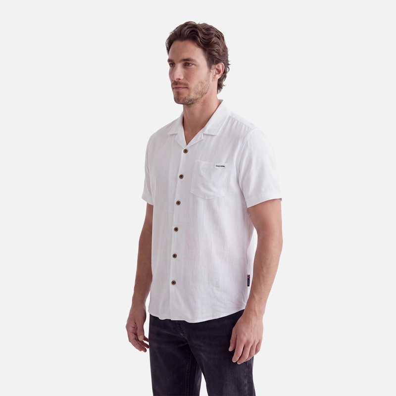 CAMISA HOMBRE LINAJE BLANCO HAKA HONU V27 - 2