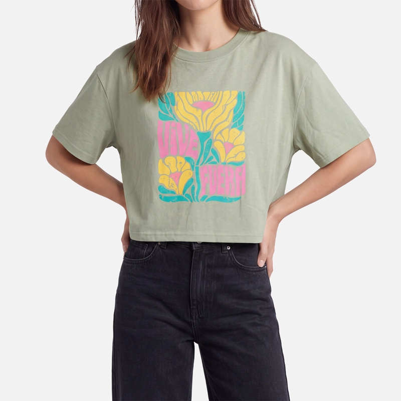 POLERA MUJER FLOREADA JADE HAKA HONU V27 - 4