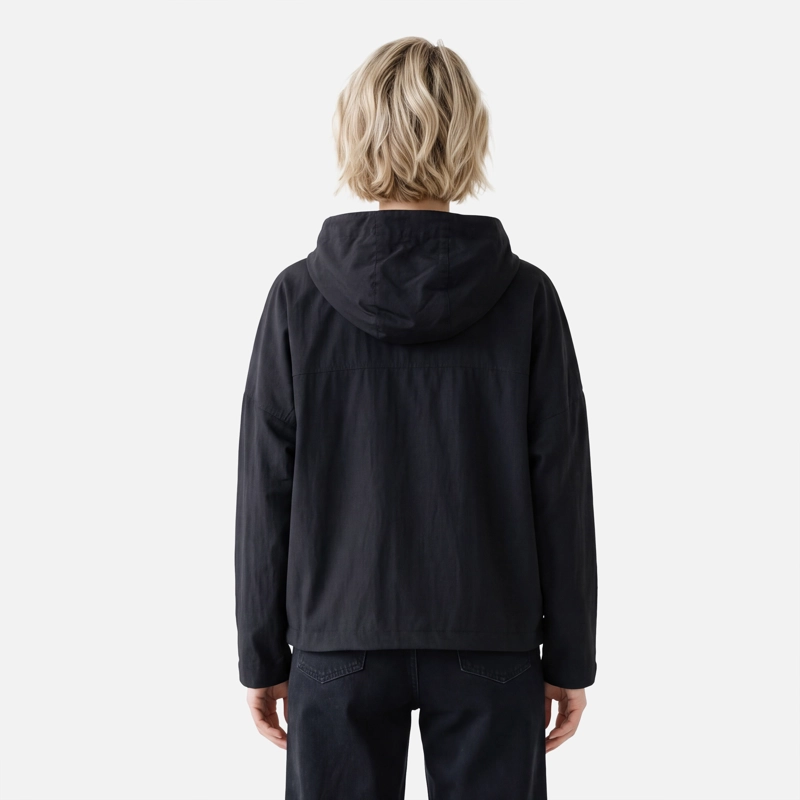 CHAQUETA MUJER CITYME WINDBREAKER HOODY JACKET NEGRO LIPPI V27 - 2