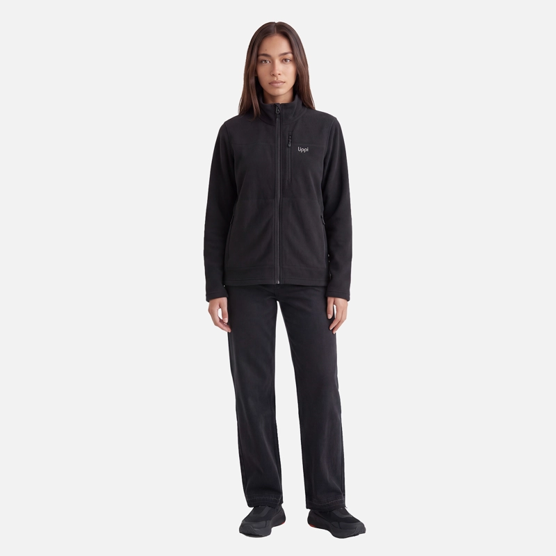 POLAR MUJER ELEMENTAL THERM-PRO FULL ZIP NEGRO LIPPI V27 - 3