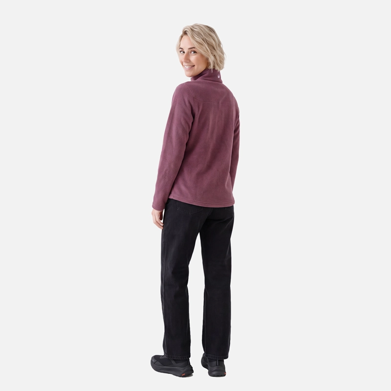 POLAR MUJER ELEMENTAL THERM-PRO FULL ZIP VINO LIPPI V27 - 4
