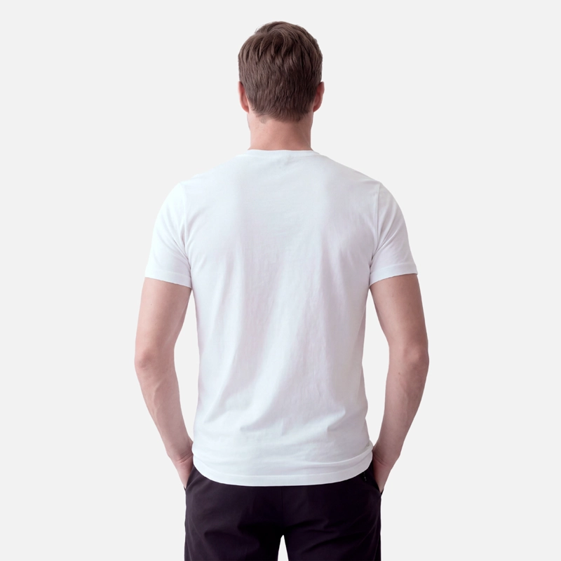 POLERA HOMBRE ULMO FRONT PRINT T-SHIRT BLANCO LIPPI V27 - 2