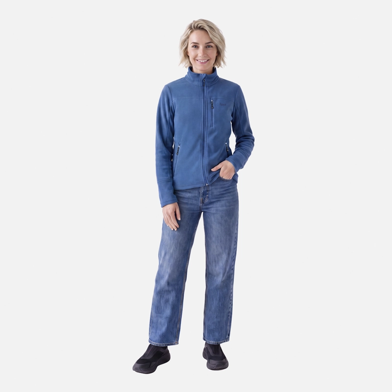 POLAR MUJER PAICAVI THERM-PRO JACKET AZUL OSCURO LIPPI V27 - 5