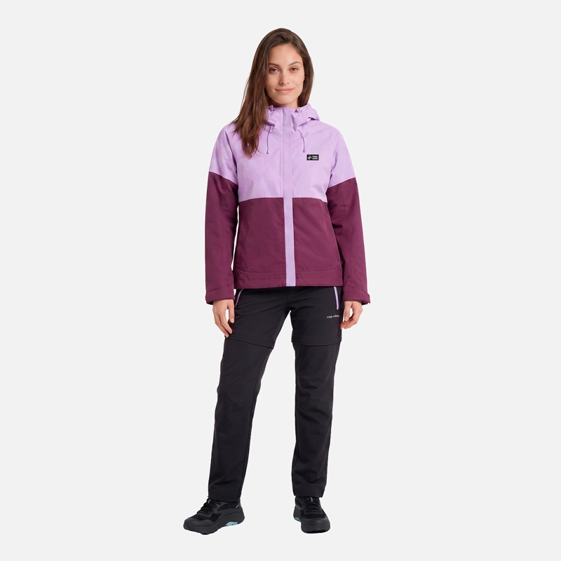 CHAQUETA MUJER TERRAL LILA HAKA HONU V27 - 5