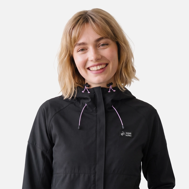 CHAQUETA MUJER TERRAL NEGRO HAKA HONU V27 - 3